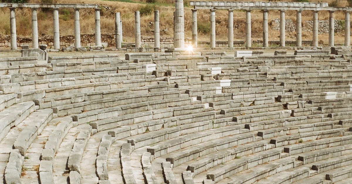 Древние руины исторических мест силы для фанатов археологии
